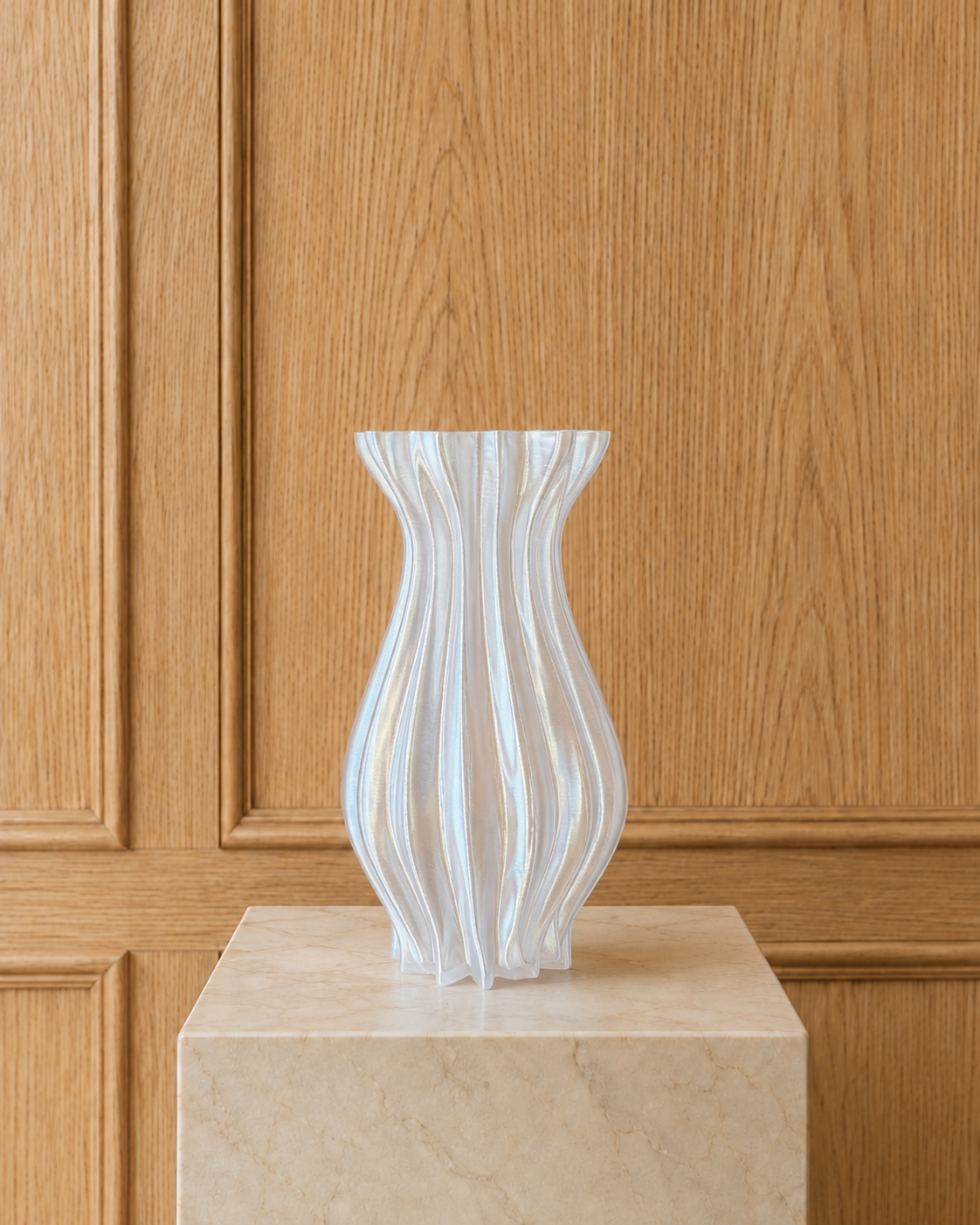 PLEAT vase